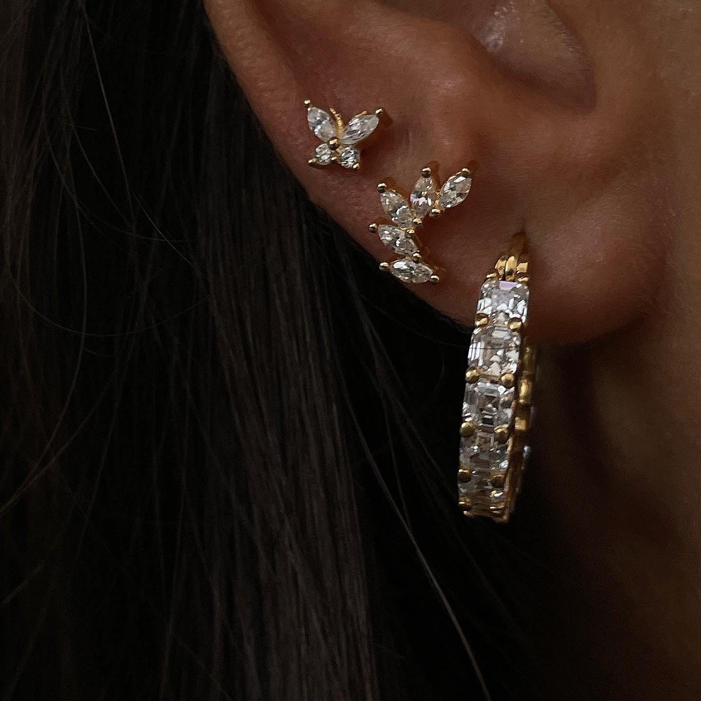 עגיל פירסינג ״פרפר״ | "BUTTERFLY" earring