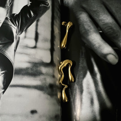 "EVA" earrings | עגילי ״אוה״ זהב