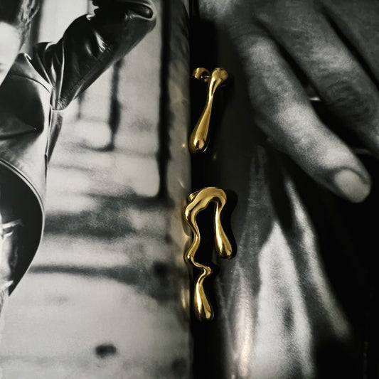 "EVA" earrings | עגילי ״אוה״ זהב