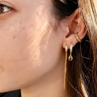 עגיל ללא חור ״ג׳סמין״ | "JASMINE" earring