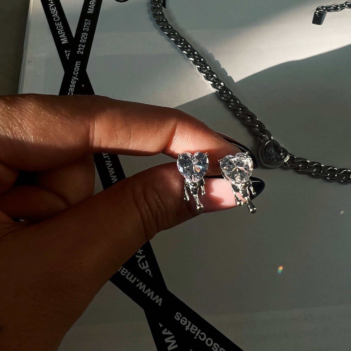 עגילי ״שר״ | "CHER" earrings