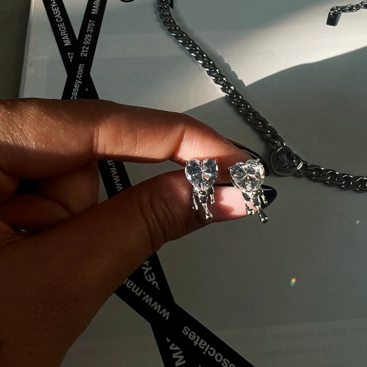 עגילי ״שר״ | "CHER" earrings