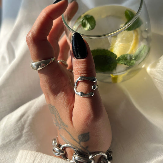 טבעת עמידה במים לא משחירה