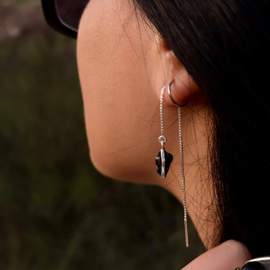 עגיל ״טורמלין״ | Tourmaline earrings