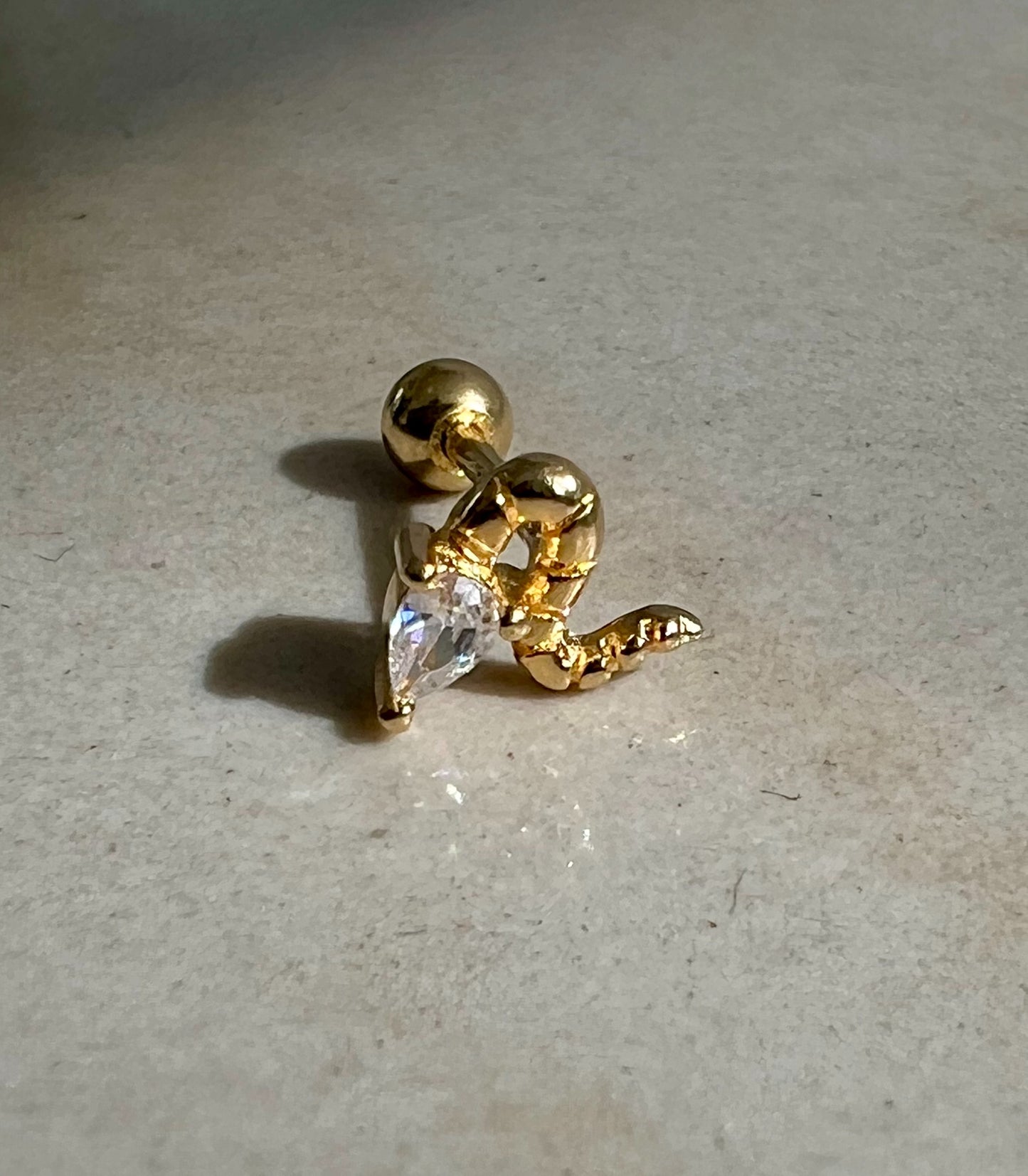 "SNAKE" earring | עגיל ״סנייק״