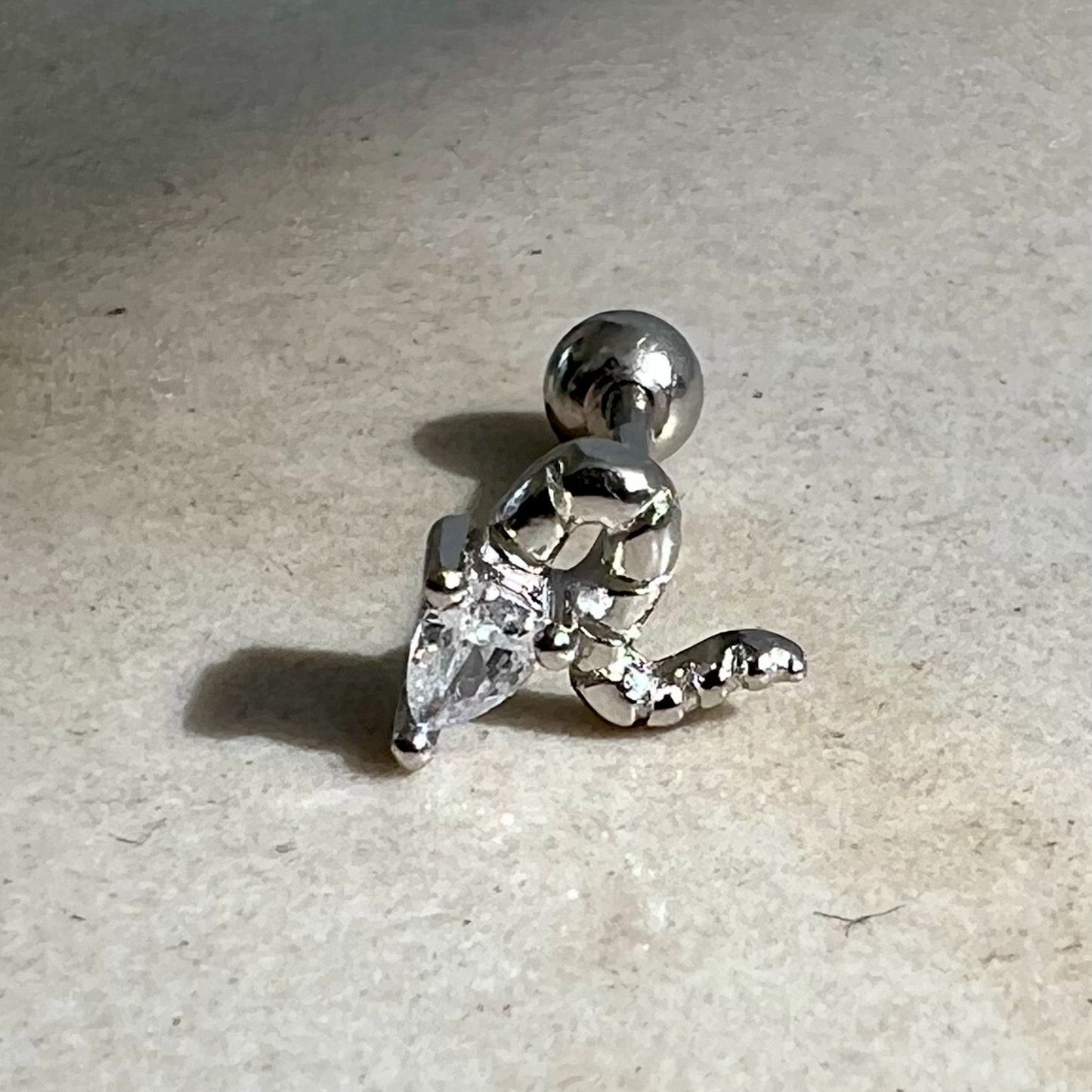 "SNAKE" earring | עגיל ״סנייק״
