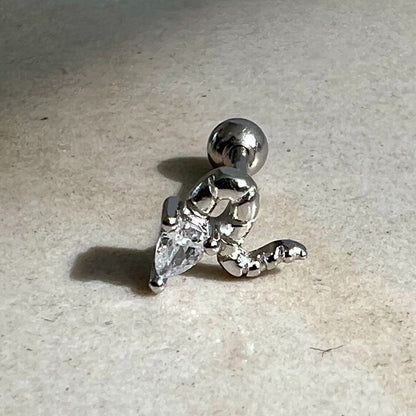 "SNAKE" earring | עגיל ״סנייק״
