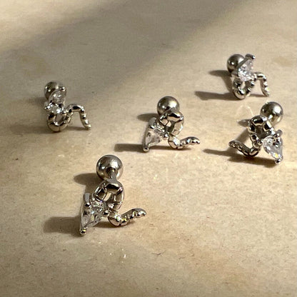 "SNAKE" earring | עגיל ״סנייק״
