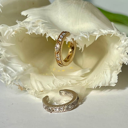 עגיל ללא חור ״ג׳סמין״ | "JASMINE" earring