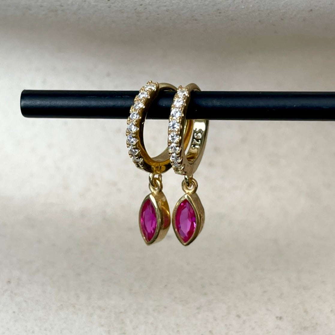 " MINI TULIP" earrings | עגילי ״ מיני טוליפ״ זהב