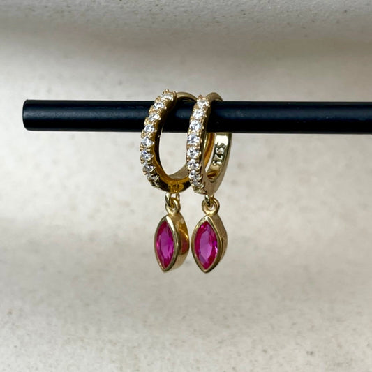 " MINI TULIP" earrings | עגילי ״ מיני טוליפ״ זהב