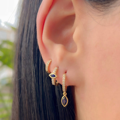 " MINI TULIP" earrings | עגילי ״ מיני טוליפ״ זהב