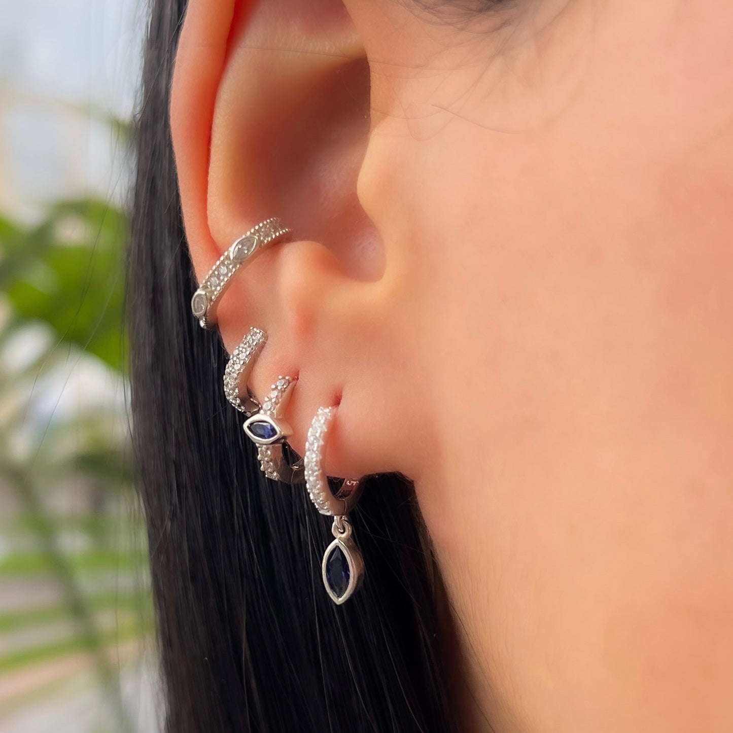 עגיל ללא חור ״ג׳סמין״ | "JASMINE" earring