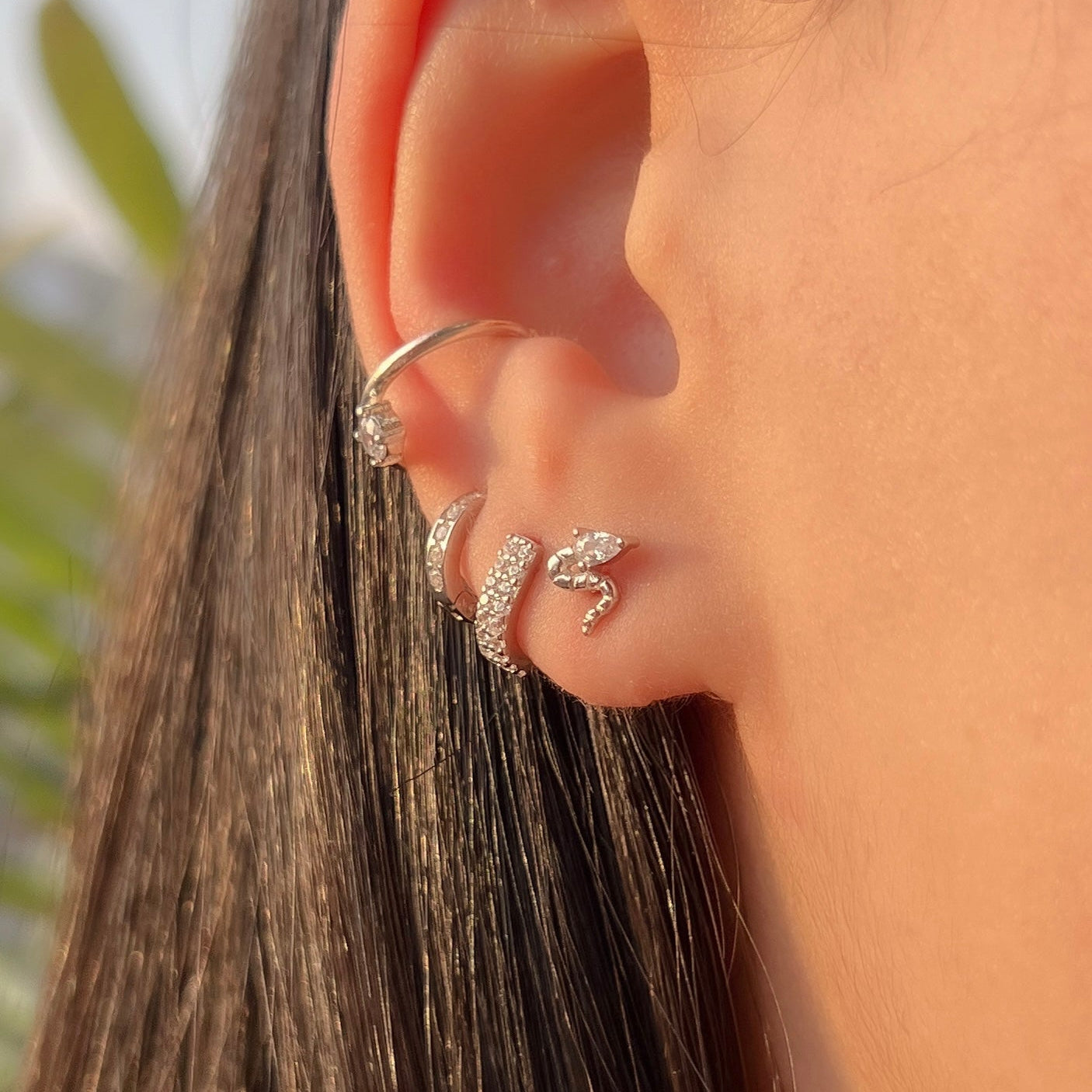 "SNAKE" earring | עגיל ״סנייק״
