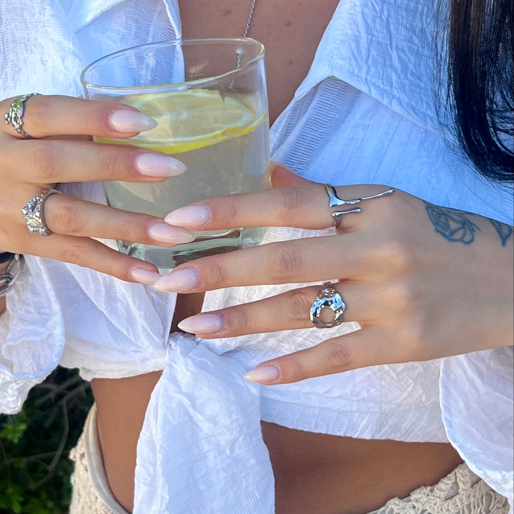 טבעת סטנסטיל עמידה במים לנשים