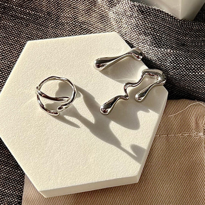 "EVA" earrings | עגילי ״אוה״ זהב