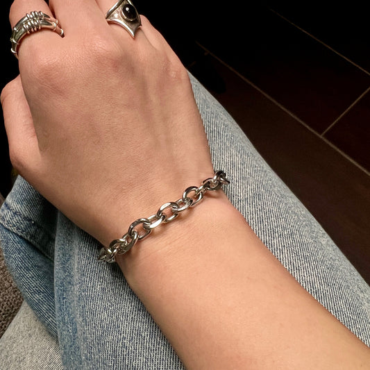 צמיד שרשרת סטנסטיל עמיד במים 