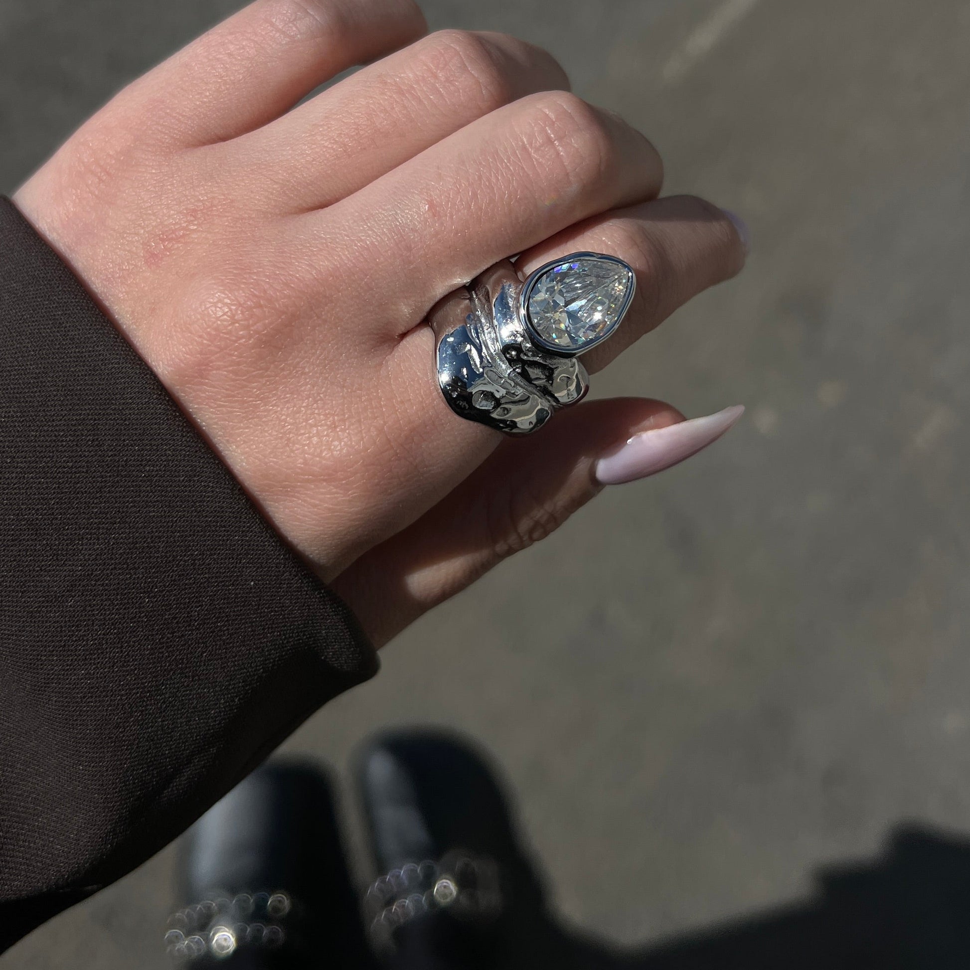 טבעת גדולה עמידה במים